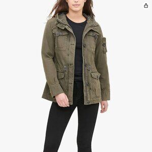 Levi's Olive Green Hooded Jacket (1X)